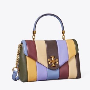 Tory Burch Kira small quilted satchel multi NEW